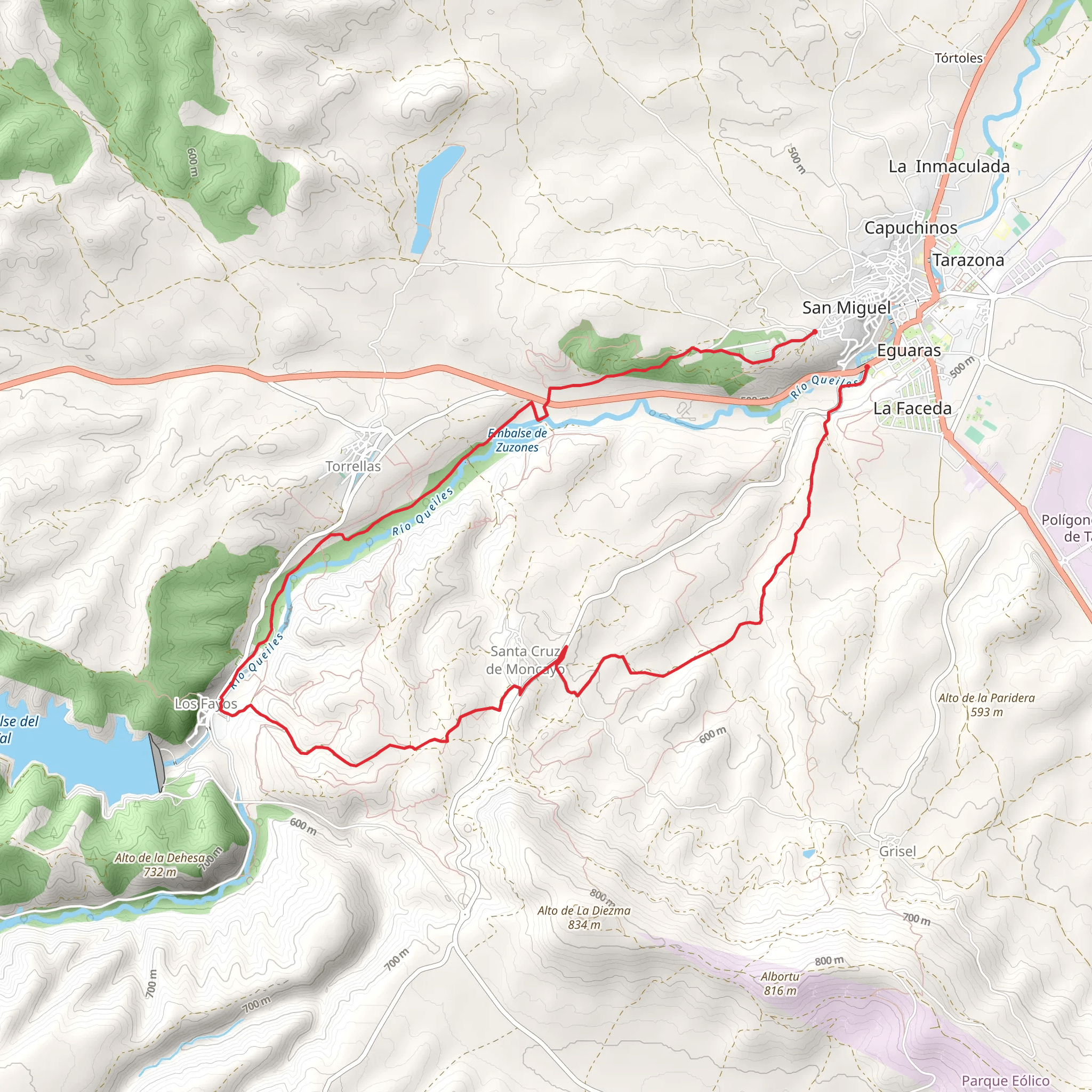 Tarazona PR Z 1 mobile static map