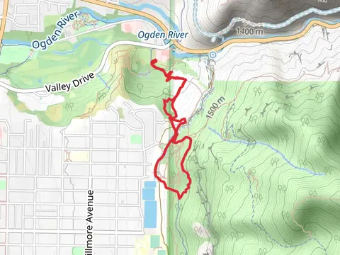 Bonneville Shoreline Trail and Indian Trail