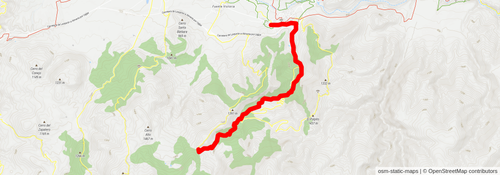 El Chaparral - About the Place PR A 203 stage 2 Map