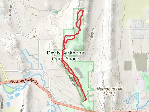 Laughing Horse Loop-Hunter Loop Trail-Wild Loop Trail