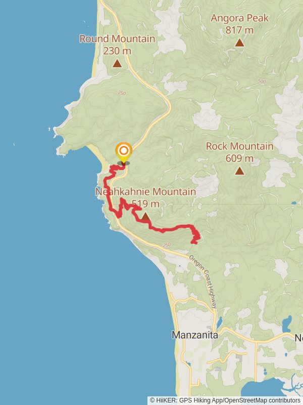 South Neah-Kah-Nie Mountain Trail