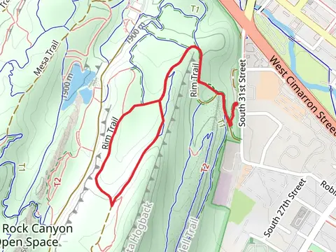 Red Rock Rim and Lion Loop Trail