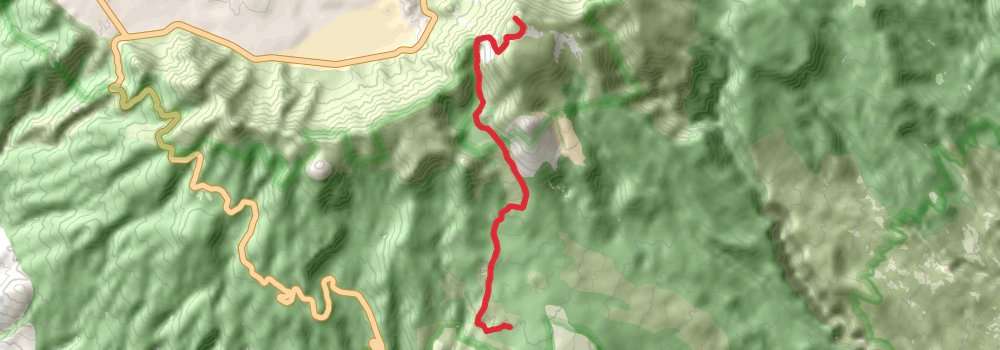 Mount Guajara Loop stage 2 Map