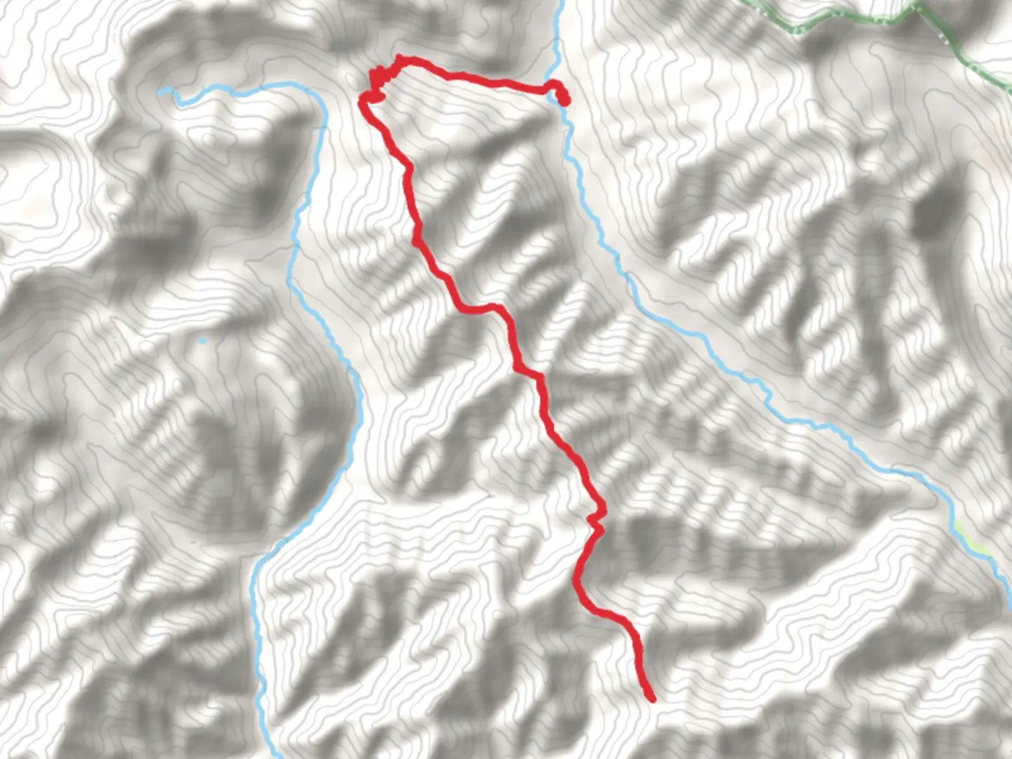 An image depicting the trail Koppen Mountain Trail and its surrounding area.