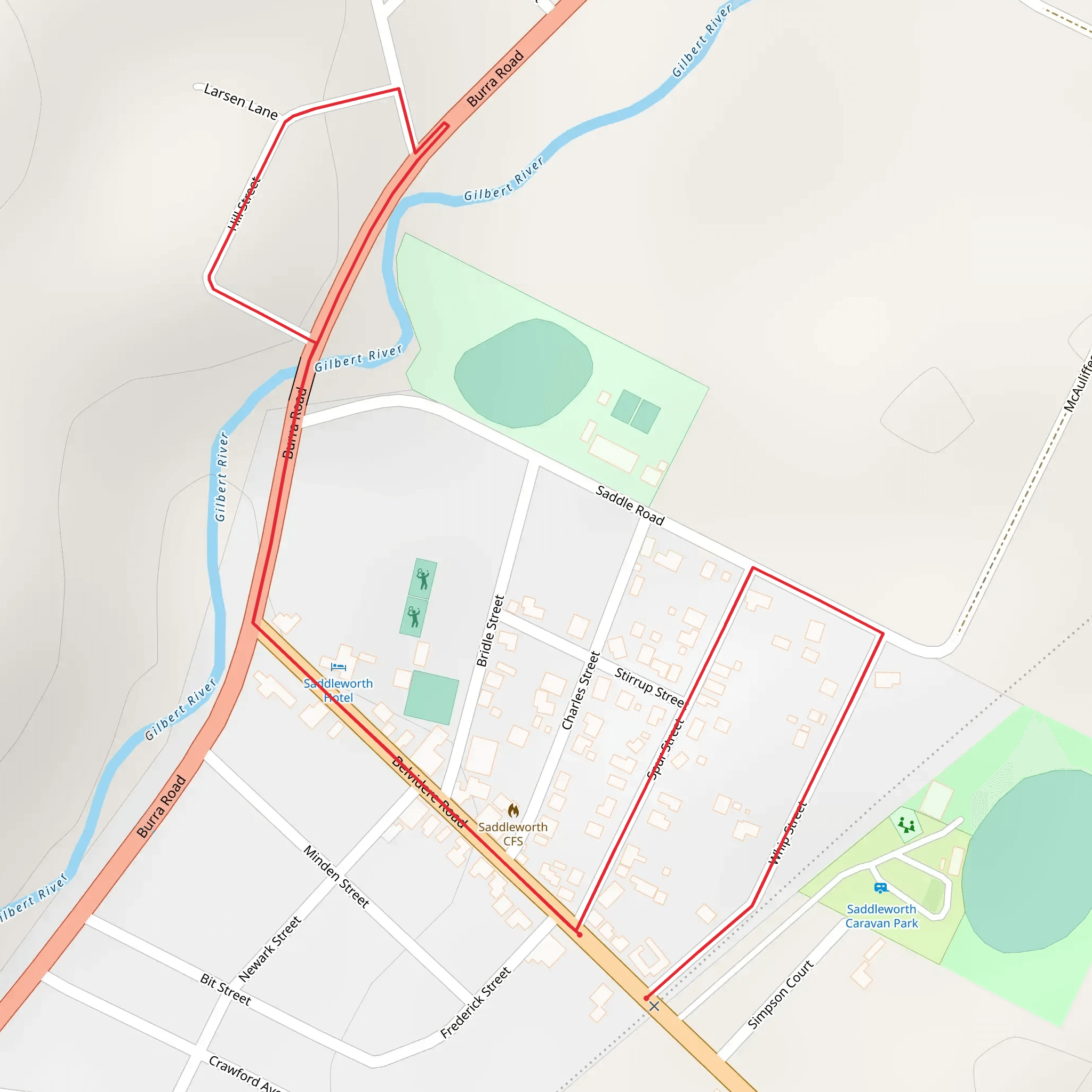 Saddleworth Heritage Walking Trail mobile static map