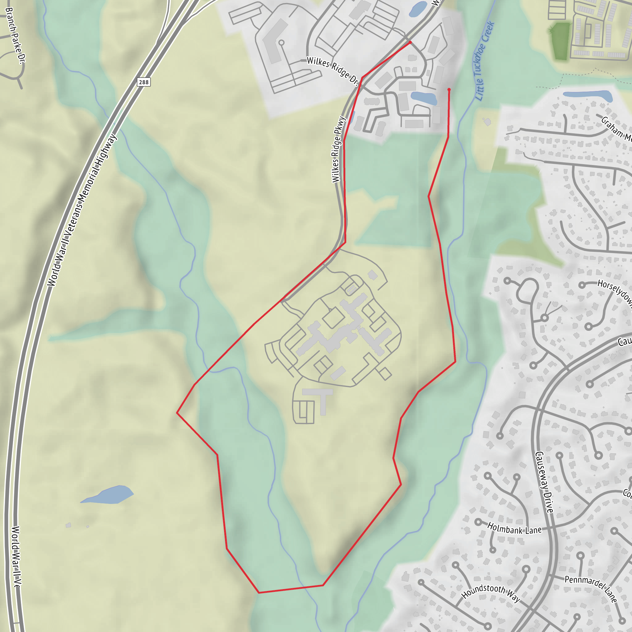 5000 Wilkes Ridge Pl mobile static map
