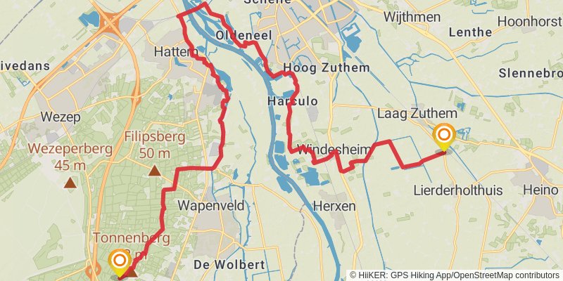 Maarten Van Rossumpad stage 13 Map