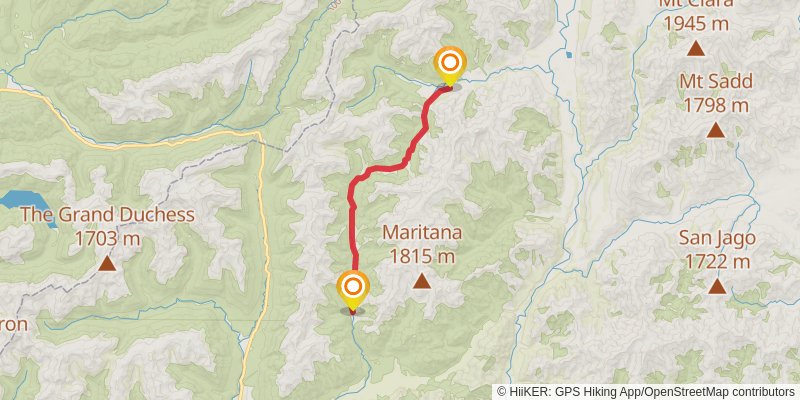 St James Walkway stage 2 Map