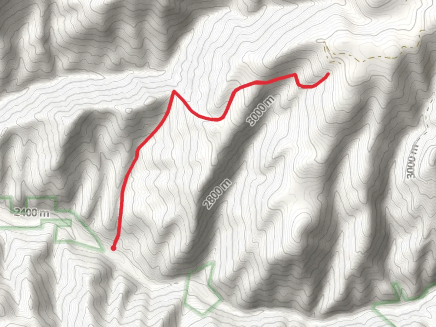 An image depicting the trail Hannon Creek and its surrounding area.