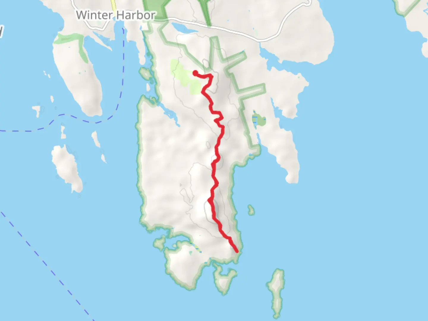 An image depicting the trail Buck Cove Mountain and The Anvil Trail and its surrounding area.