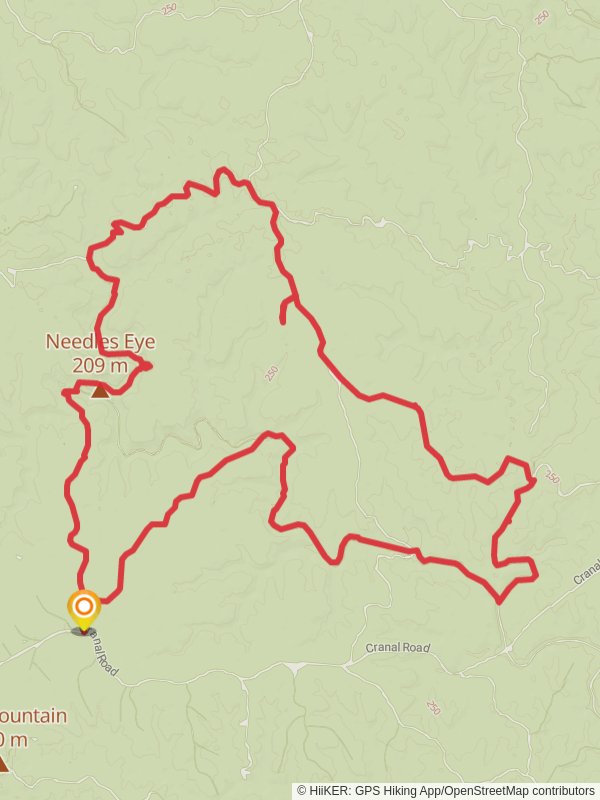 Rippey Wild Hiking, Borden Creek Wild Hiking and Sipsey Wild Hiking Loop Trail