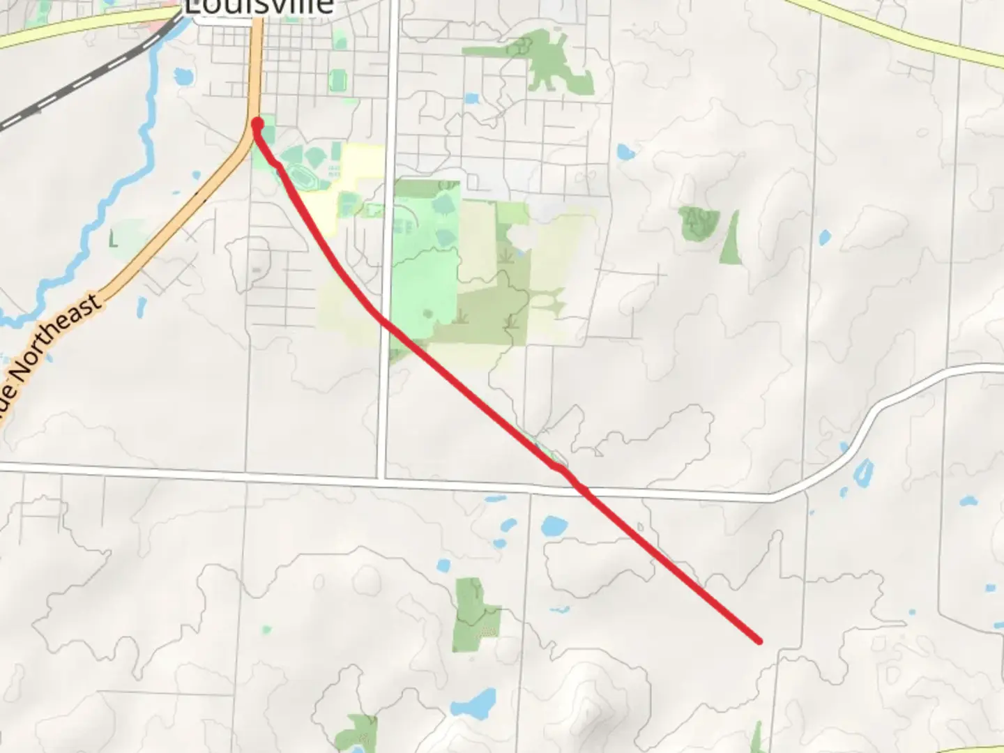 An image depicting the trail Nickleplate Trail and its surrounding area.