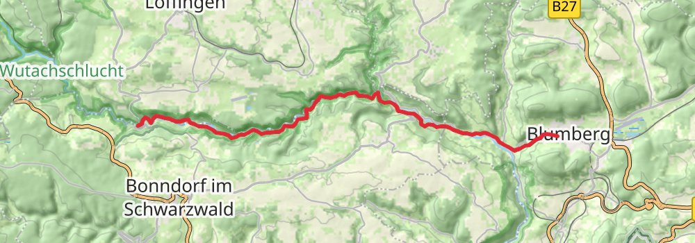 Schluchtensteig stage 2 Map