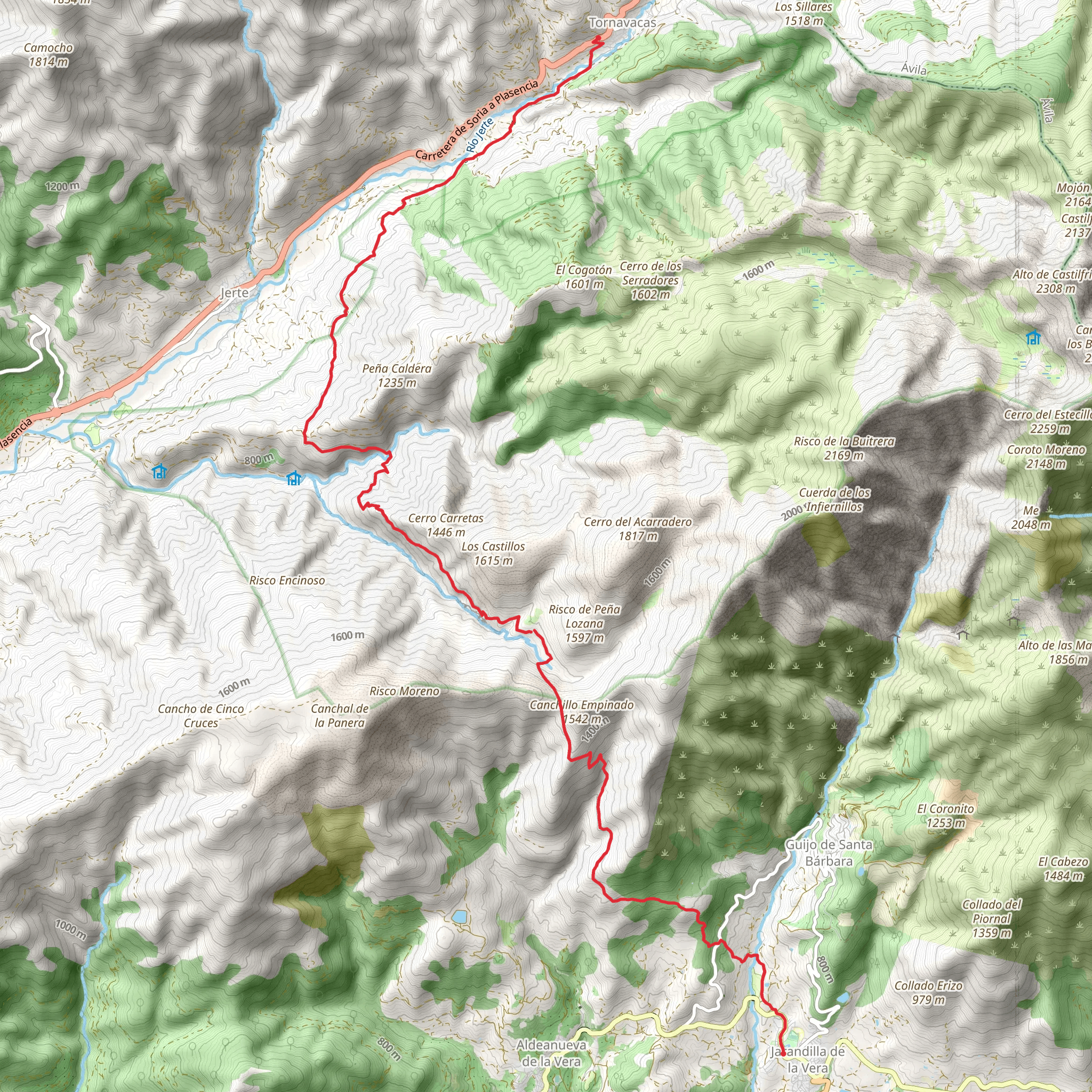 Route of Carlos V PR CC 1 mobile static map
