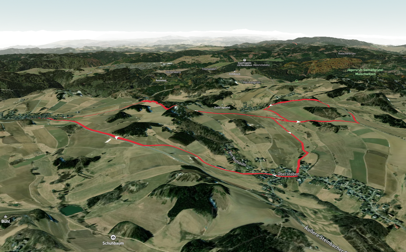 Friedelhöhe, Langenbach and Schwedenwacht Loop