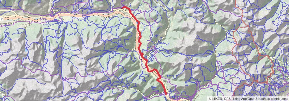 Via Francigena stage 69 Map