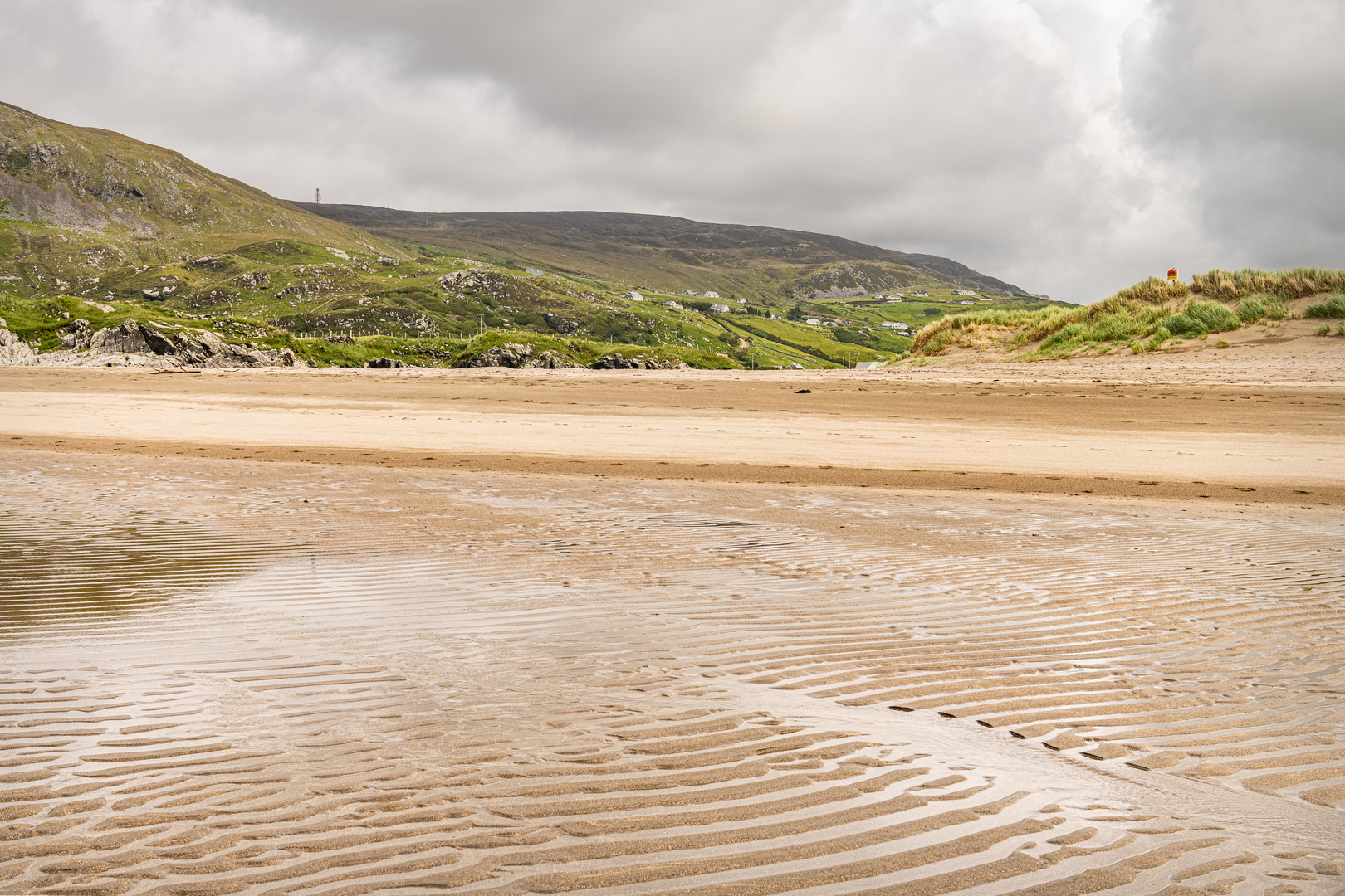 An image depicting the trail Glencolmcille - Drum Loop and its surrounding area.