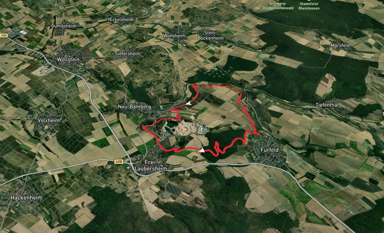 Eichelberg and Rabenkanzel via Hiwweltour Eichelberg