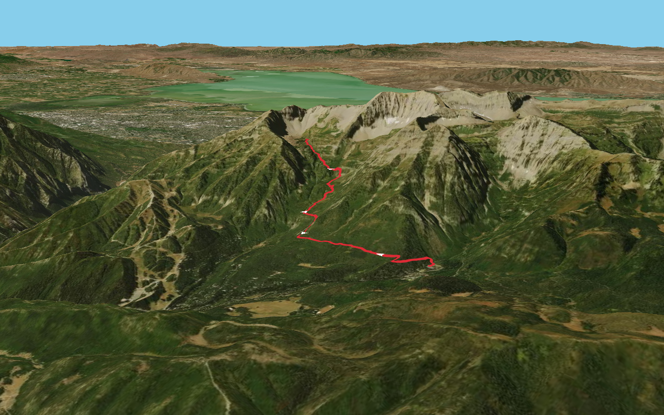 Big Provo Cirque Trail