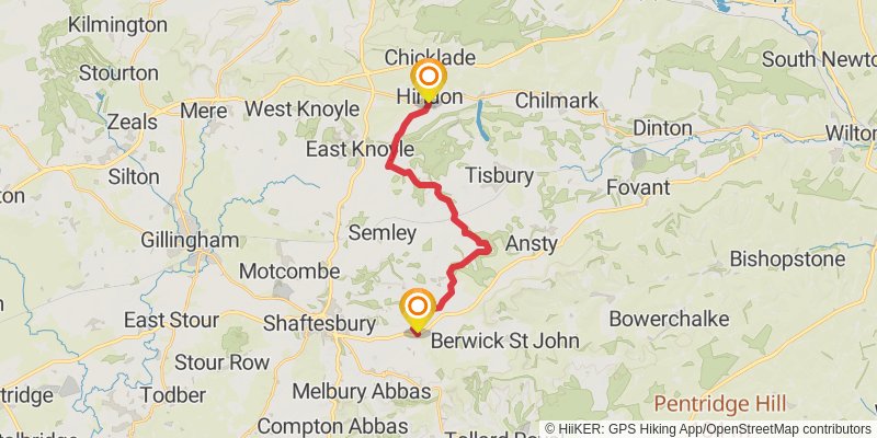 Greater Ridgeway Trail stage 7 Map