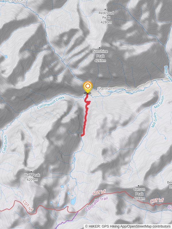 Cataract Gulch Out and Back