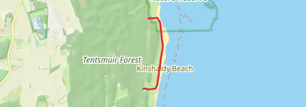Fife Coastal Path 6-Day Gentle Tour (Hillwalk Tours) alt 1 Map