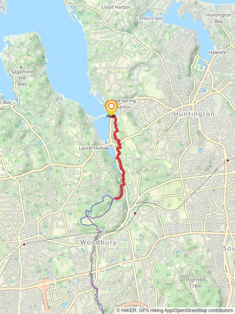 An image depicting the trail Suffolk Greenbelt Trail and its surrounding area.