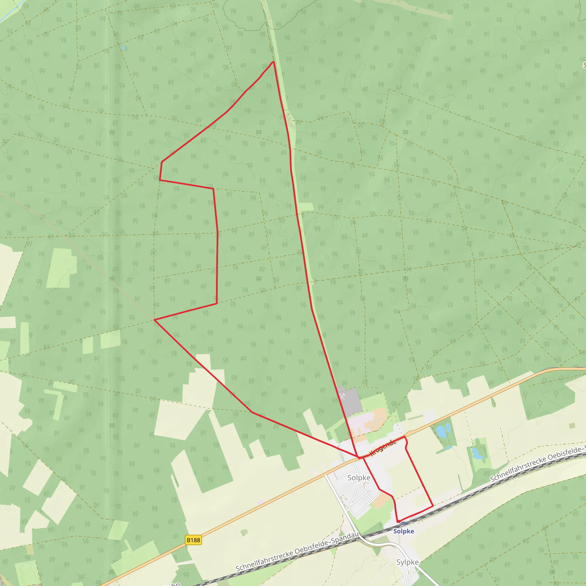 Solpke Loop mobile static map