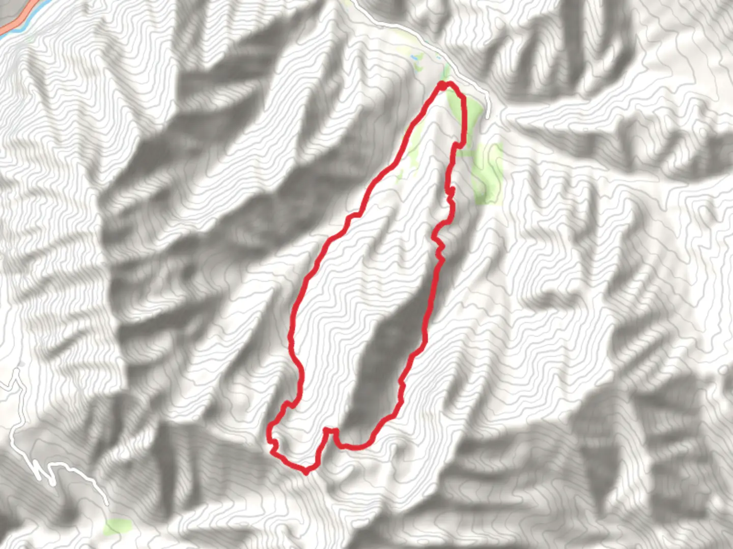 An image depicting the trail Big Springs Hollow and Shingle Mill Loop Trail and its surrounding area.