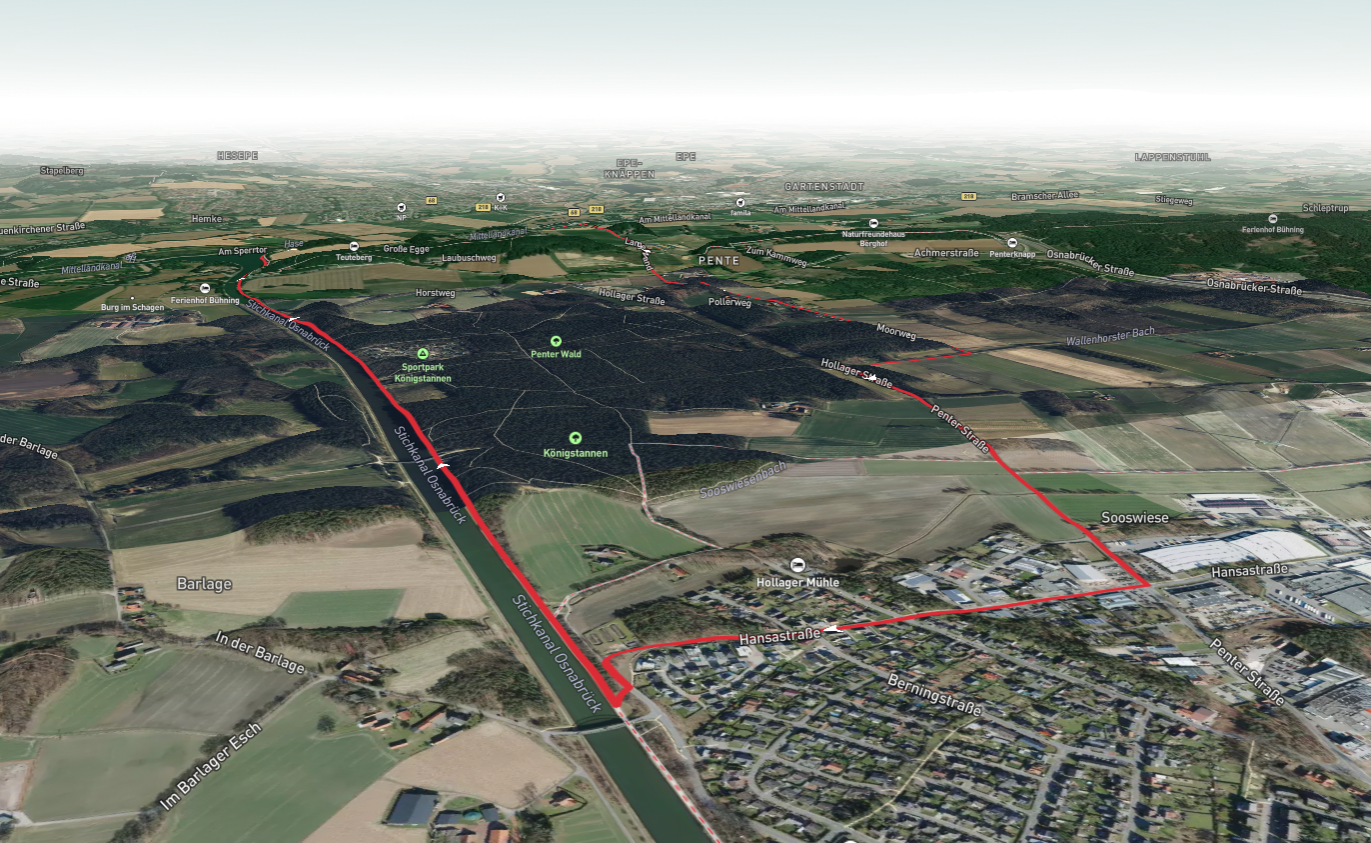 Königstannen and Penter Wald Loop