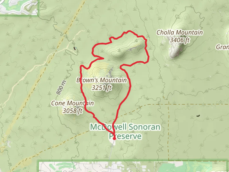 Brown's Ranch and Corral Loop Trail