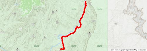 Southwestern Horseshoe Trail stage 54 Map