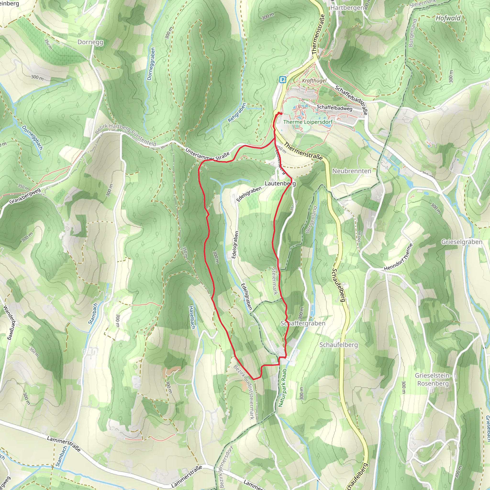 Für Grenzgänger - Weg 2 mobile static map