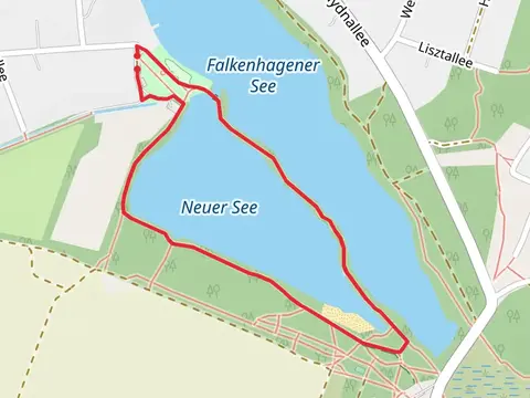 Rundwanderweg Neuer See Loop