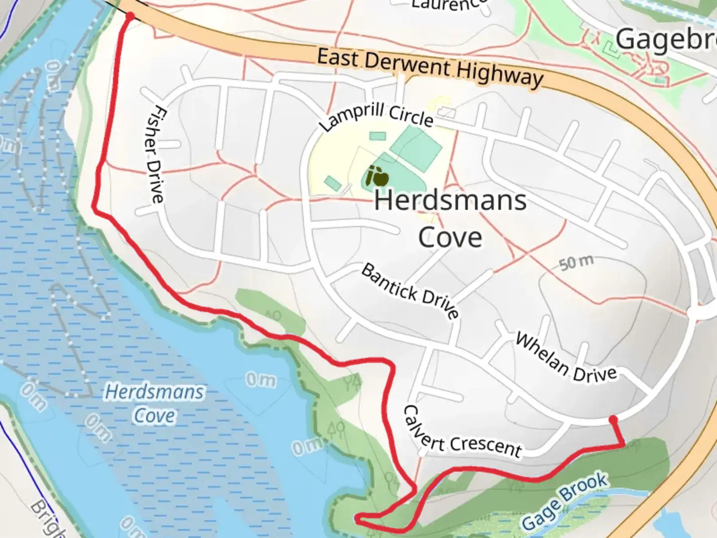 An image depicting the trail Swan Park Trail and its surrounding area.