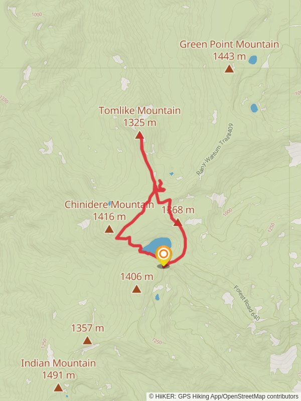 Tomlike Mountain and Wahtum Lake Loop