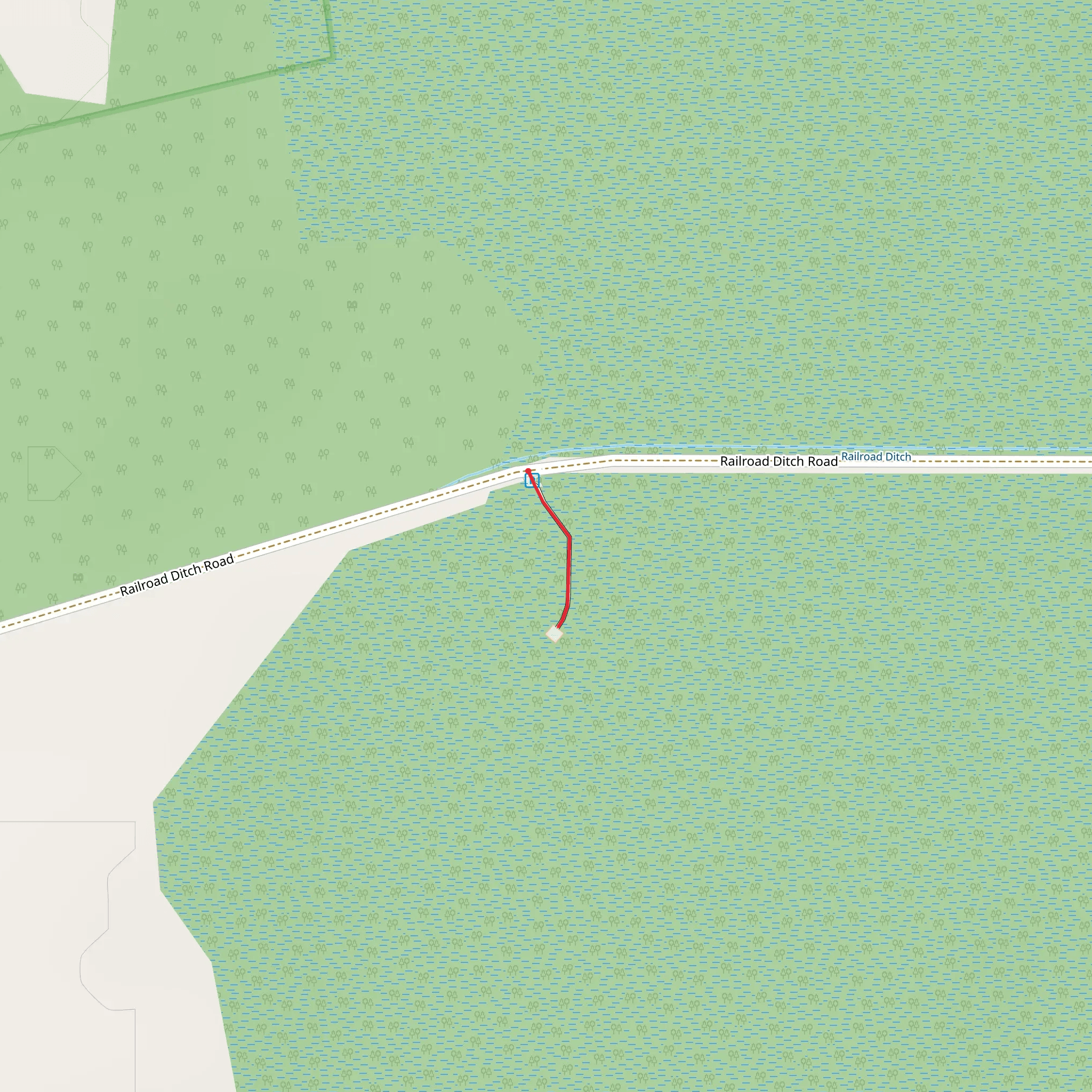 Pavilion Boardwalk mobile static map