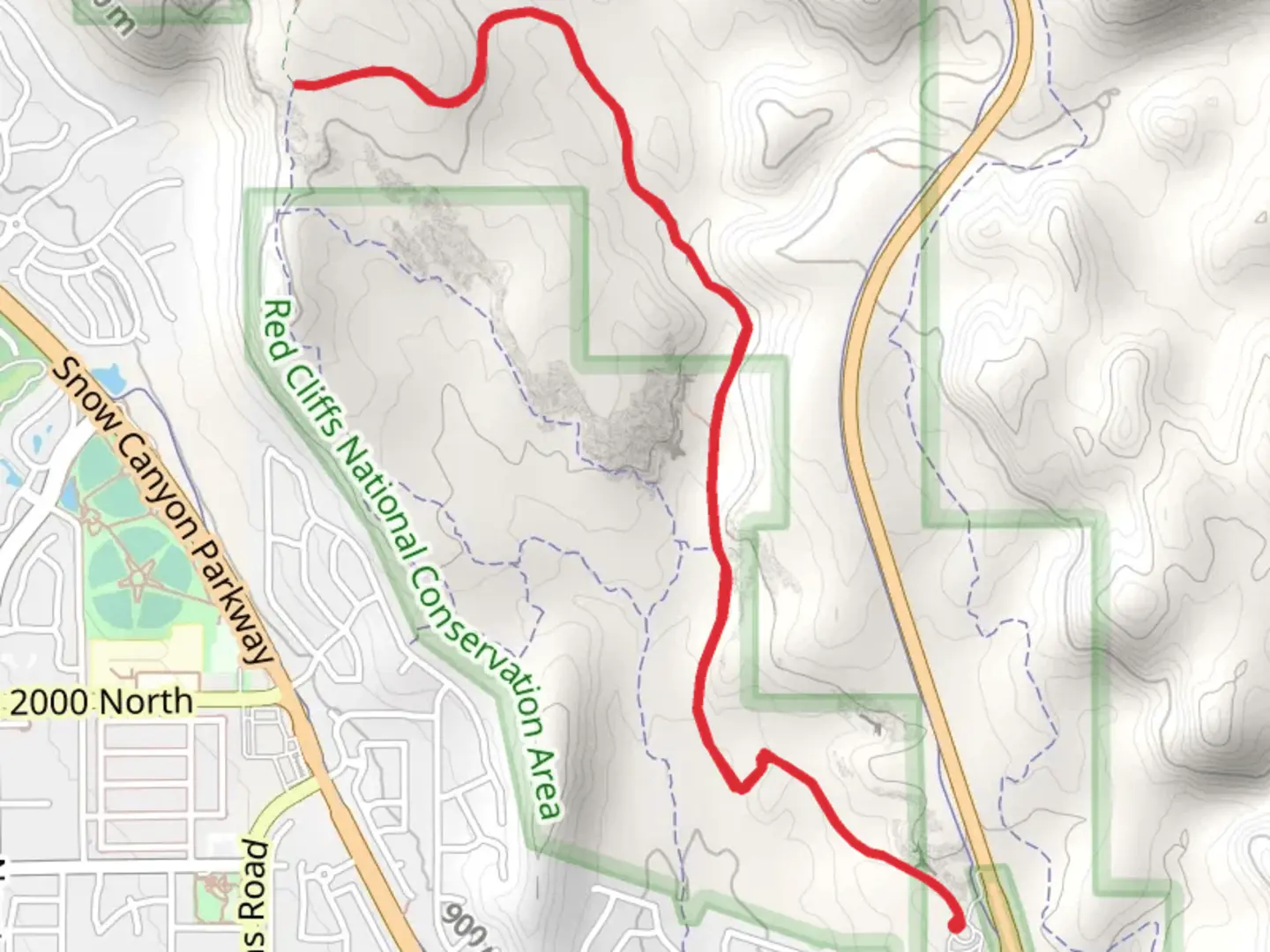 An image depicting the trail Beck Hill Trail and its surrounding area.