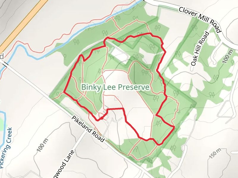Binky Lee Preserve Trails Loop