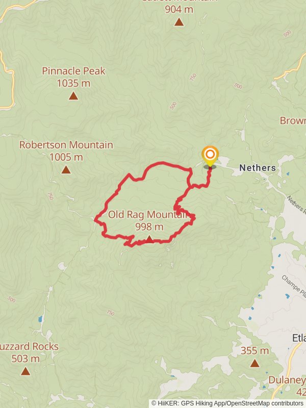 Old Rag Mountain and Ridge Trail