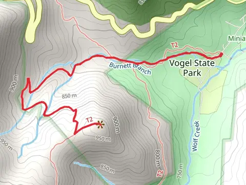 Bear Hair Gap Trail and Outlook Trail