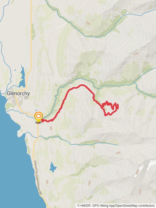 Mt Judah Heather Jock Track QueenstownLakes New Zealand