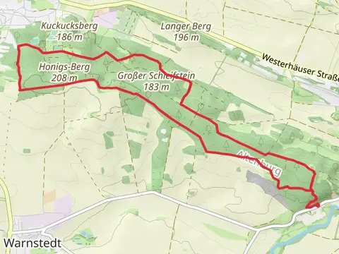 Großer Schleifstein and Honigs-Berg Loop