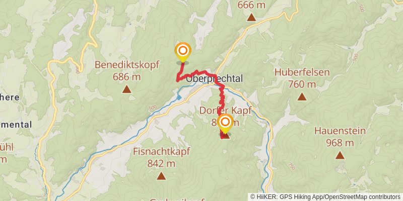Zweitälersteig alt 4 Map