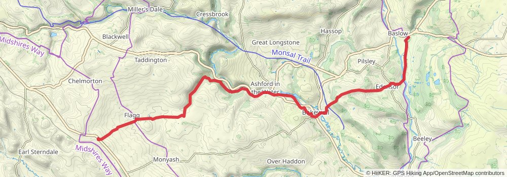 The Rivers Way stage 2 Map