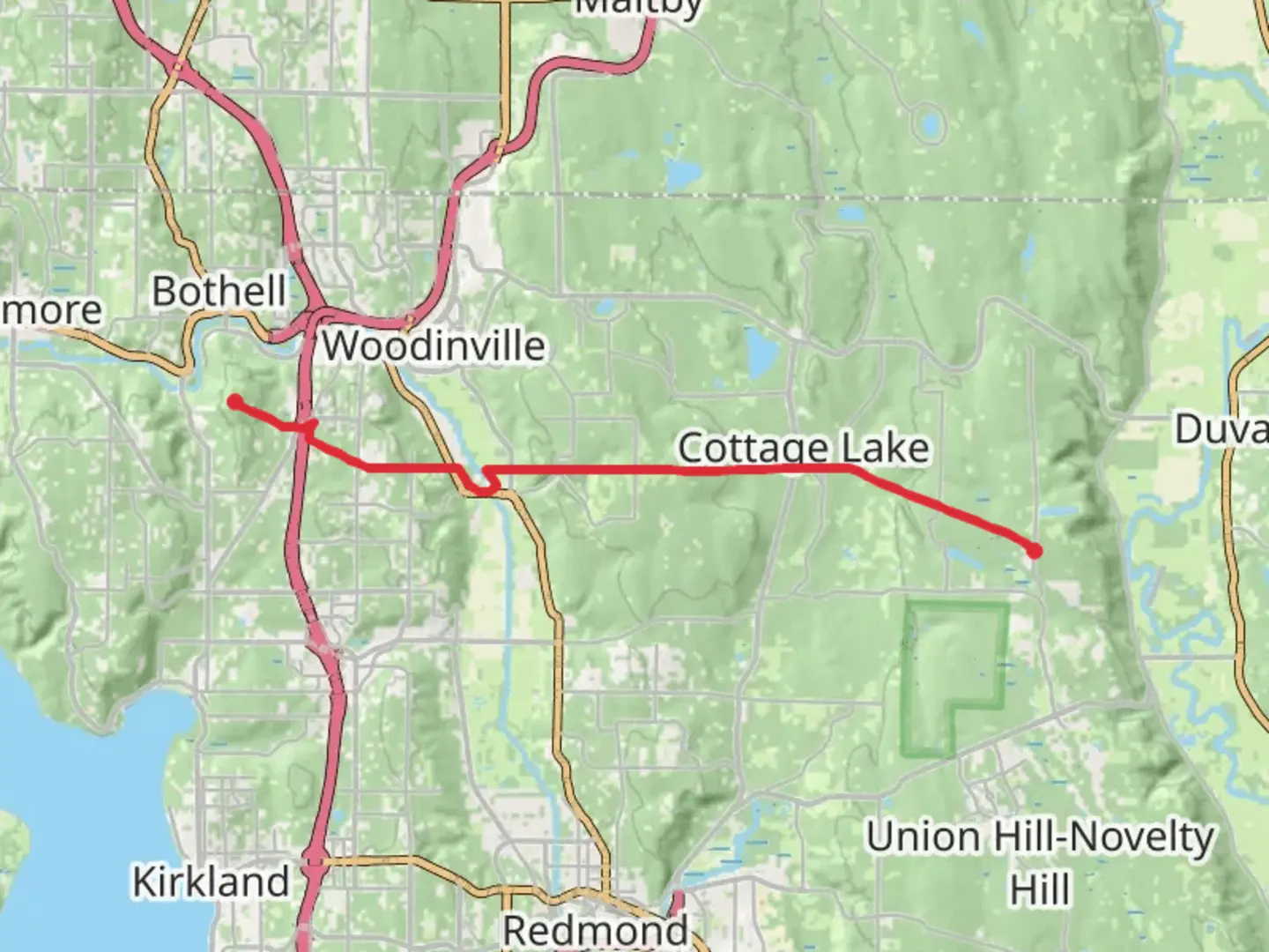 An image depicting the trail Told Pipeline Trail - Kathryn Taylor Equestrian Park and its surrounding area.