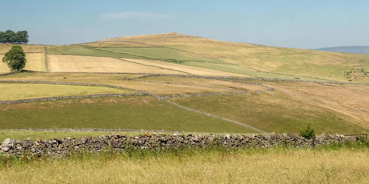 Pilsbury Castle - Hartington and Sheen from Longnor