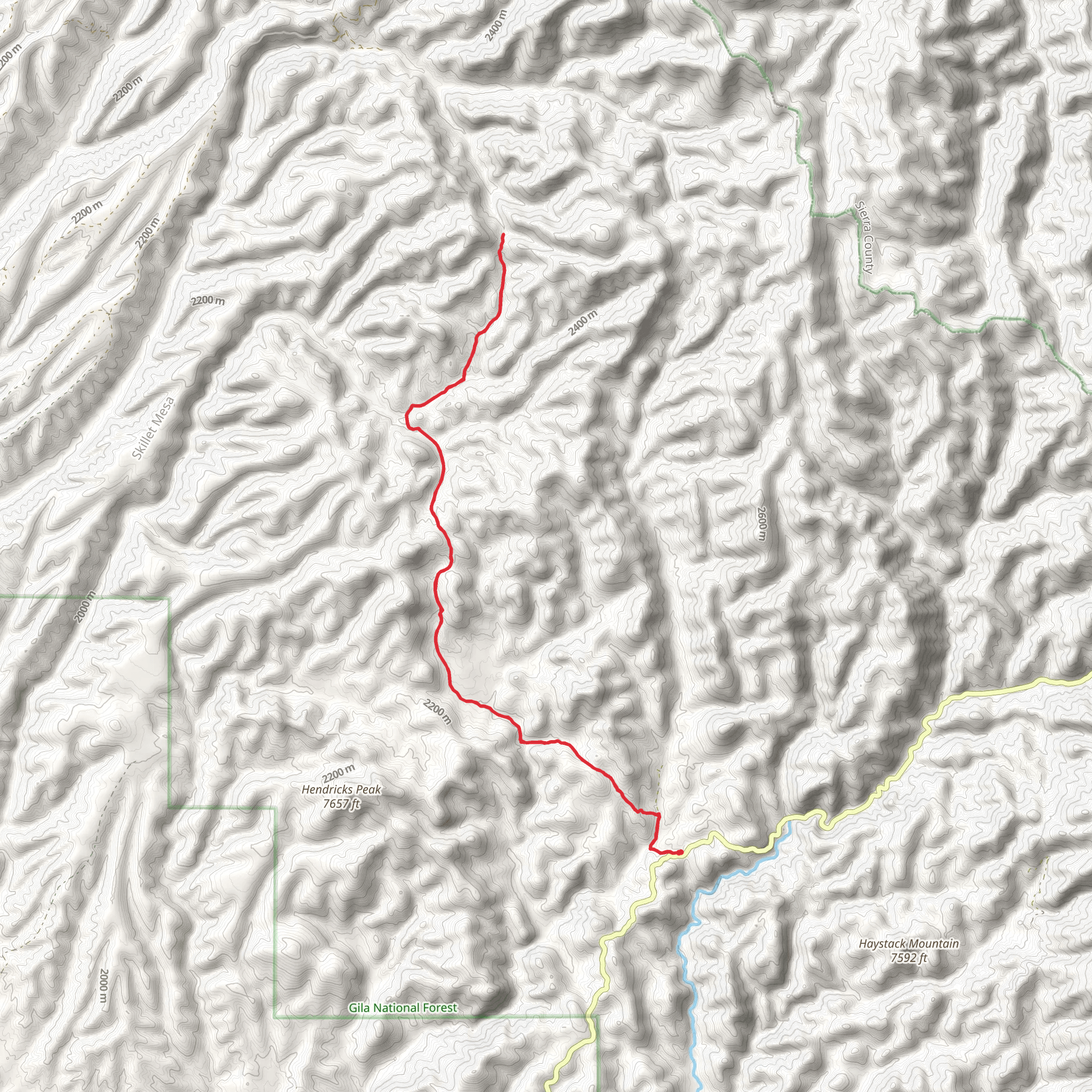 Rabb Park Trail mobile static map