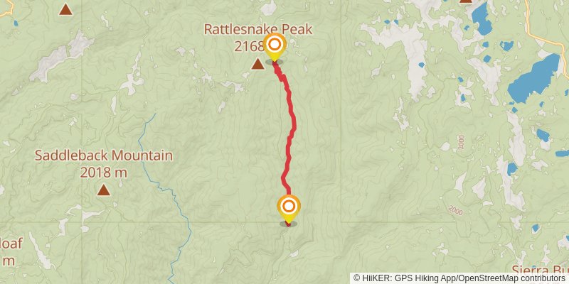 Empire Creek Trail stage 2 Map
