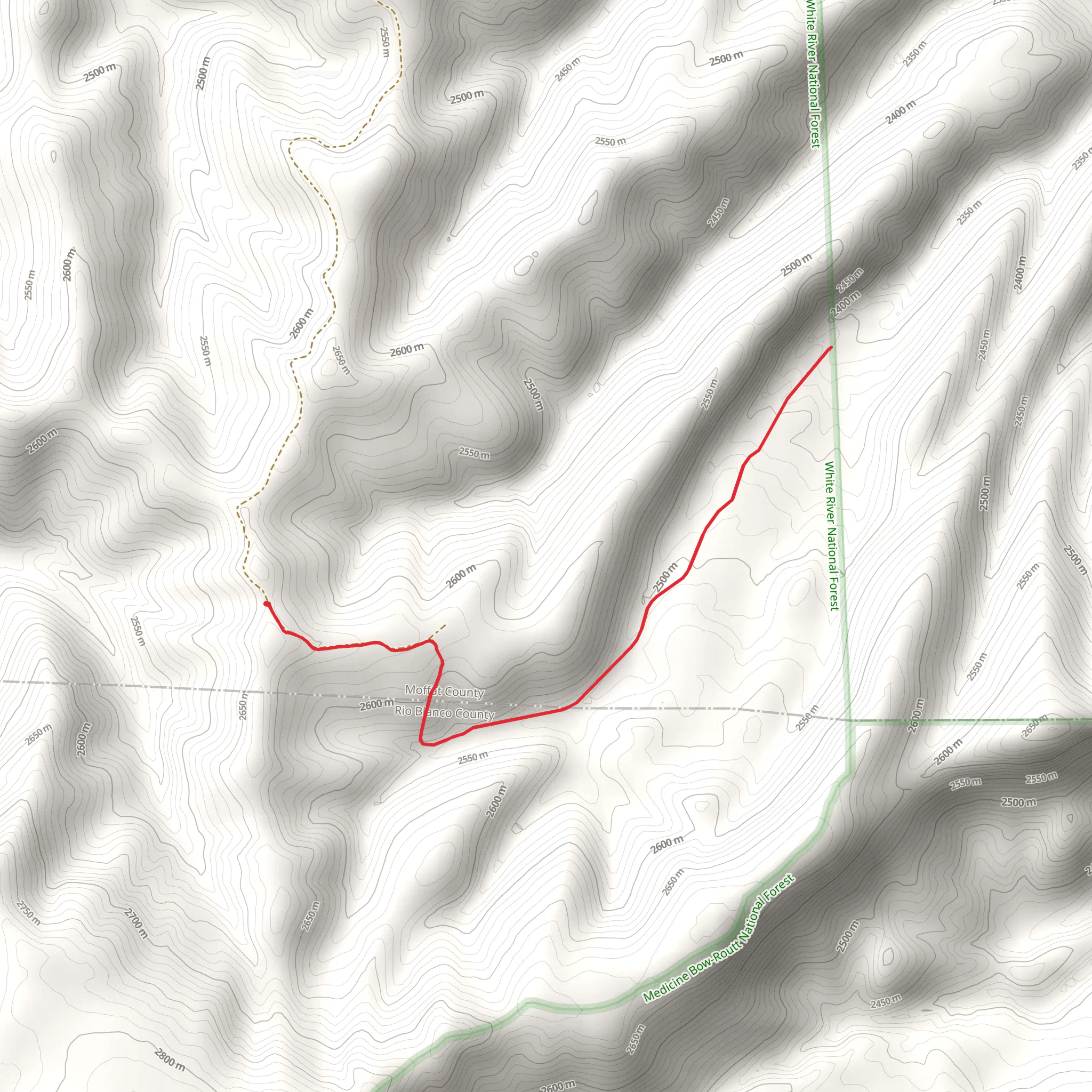Lynch Creek Trail mobile static map